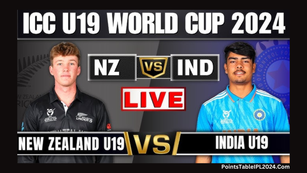 India vs New Zealand U19 Scorecard